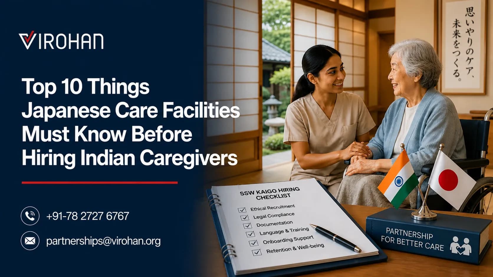 Top 10 Things Japanese Facilities Must Know Before Hiring Indian SSW Caregivers
