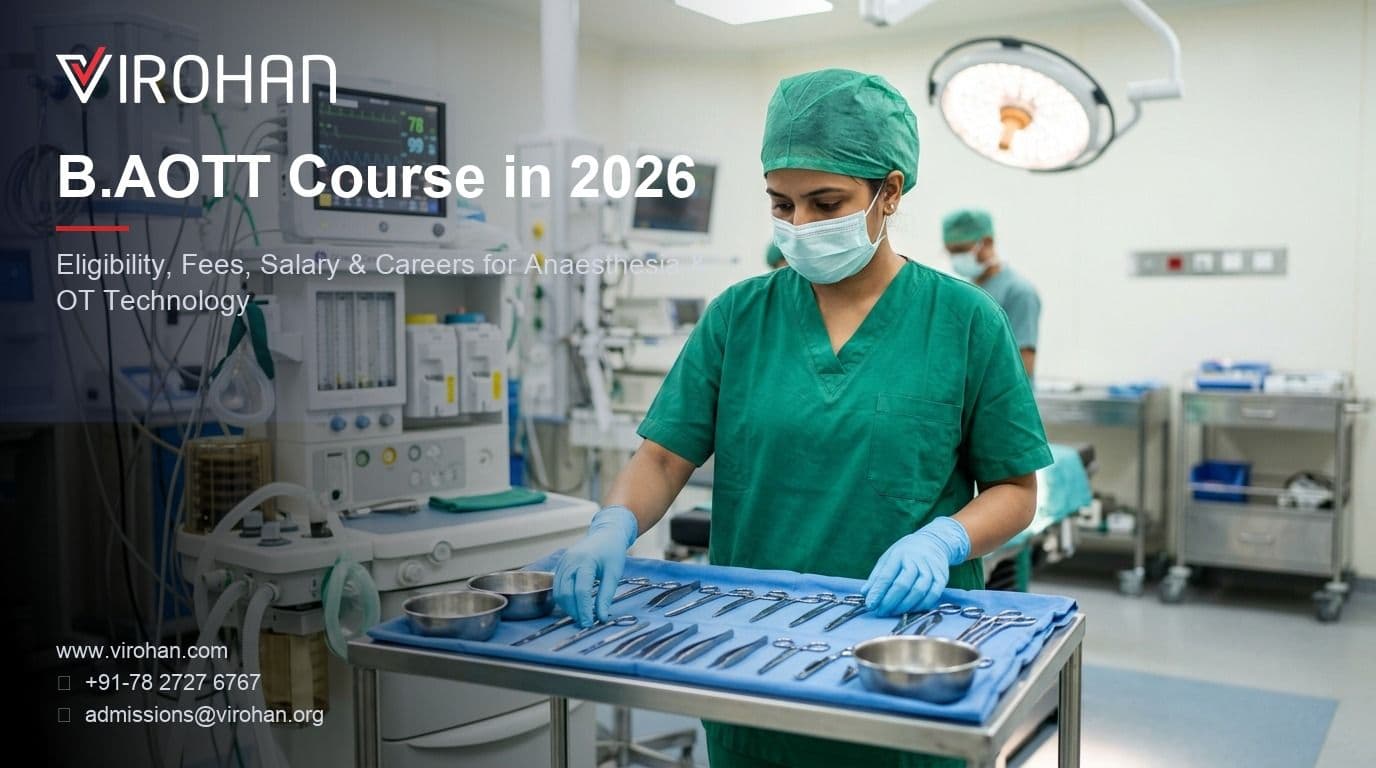 Bachelor of Anaesthesia & Operation Theatre Technology (B.AOTT) Course 2026: Eligibility, Fees, Salary & Careers