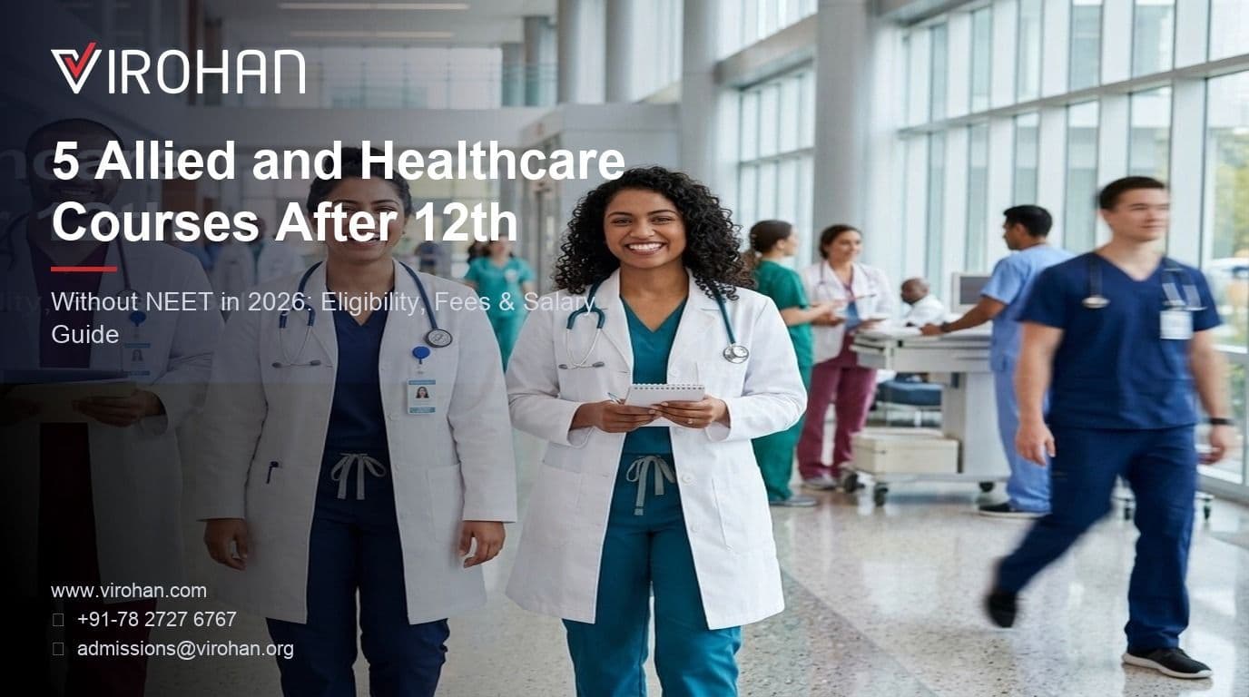 5 Allied and Healthcare Courses After 12th Without NEET: 2026 Guide