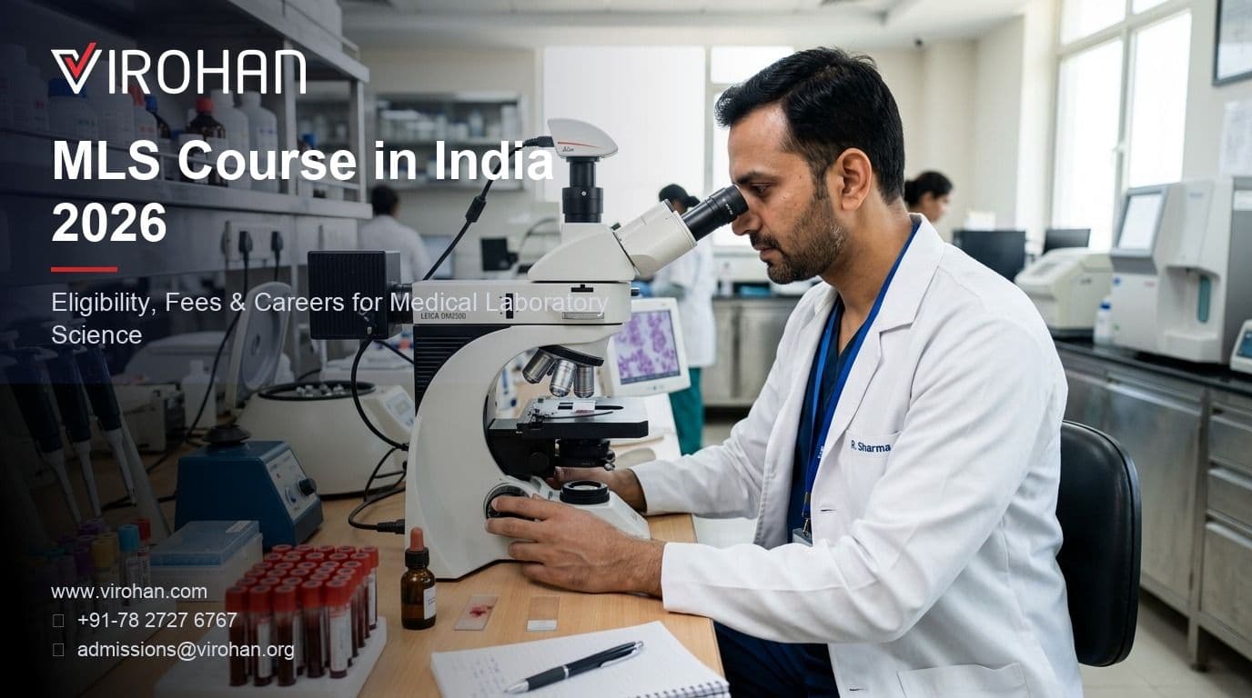 Medical Lab Science (MLS) Course in India 2026: Eligibility, Fees & Careers